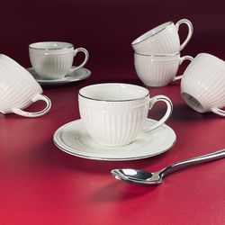 Lenardi 305-110 Кофейный набор 12пр. 115мл в под.уп.(х12)Фарфор