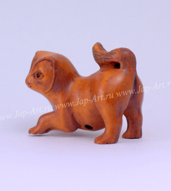 Нэцкэ Котенок