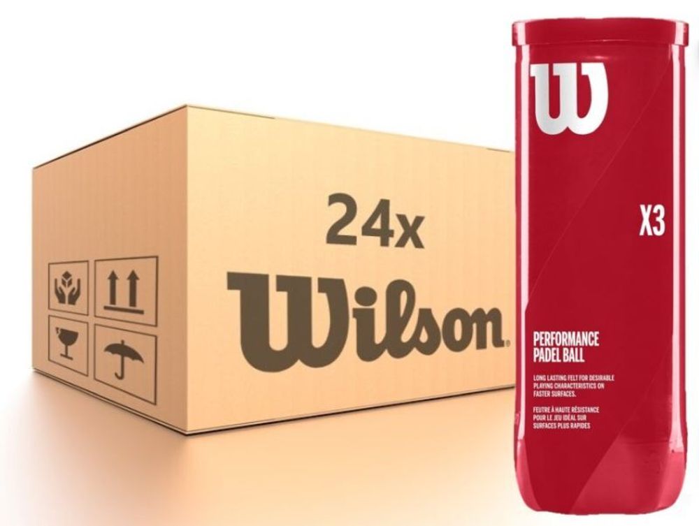 Мяч Wilson Performance Padel Balls 24 x 3B