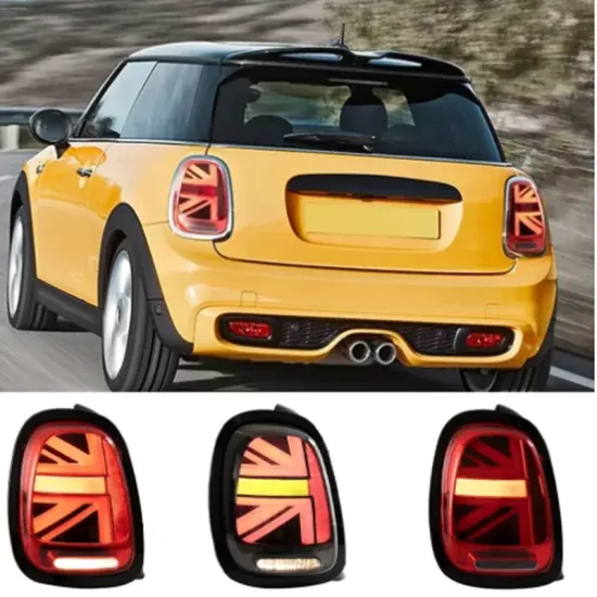 Задние фонари Мини Купер F55 F56 Union Jack 2013-2018 V1 type КРАСНЫЕ