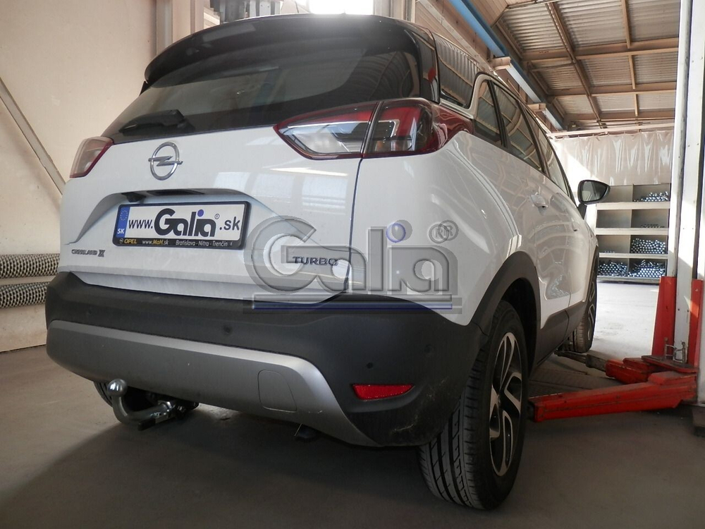 Фаркоп оцинкованный Galia O070C для OPEL Crossland X 2017-(паспорт и сертификат в комплекте)(без электрики)
