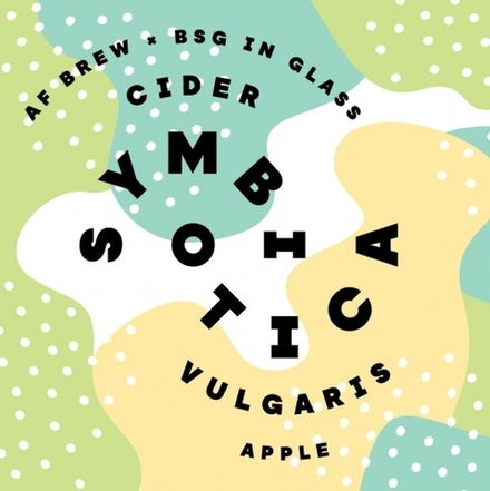 Сидр АФ Брю Симбиотика Яблоко / Symbiotica Apple. Cider Vulgaris 0.33 - стекло