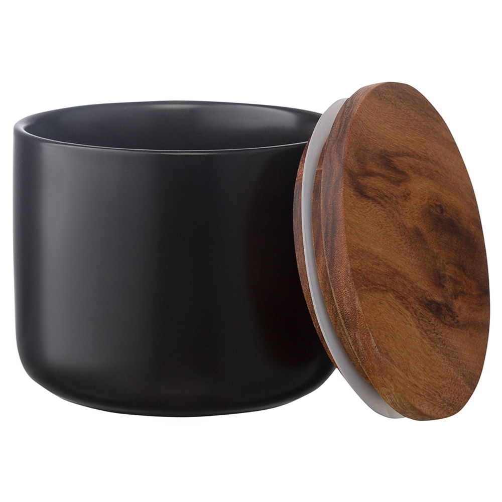 Банка для хранения 350мл Smart Solutions черная