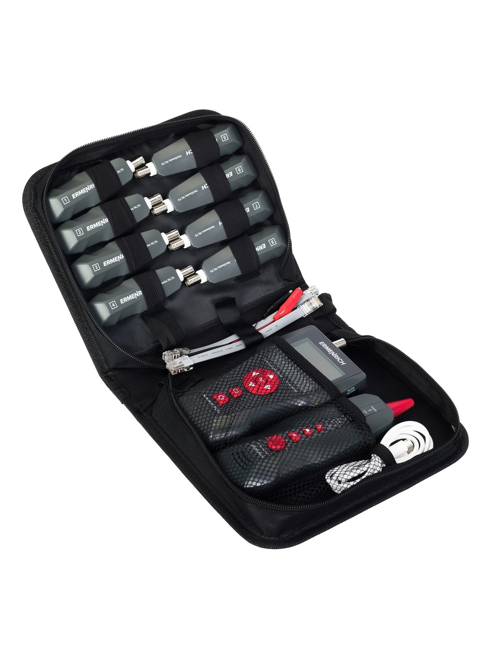 Измеритель длины кабеля Ermenrich NetGeeks NL70