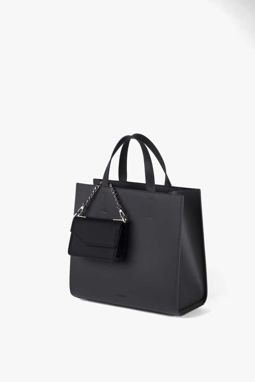 ШОППЕР КВАДРАТНЫЙ ГРАФИТ