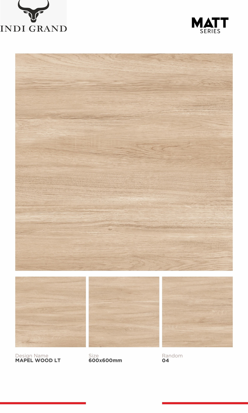 Керамогранит matt 60х60 mapel wood lt