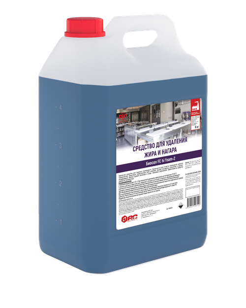 Пенное универсальное щелочное средство Биосоп Hifoam 2, 6кг