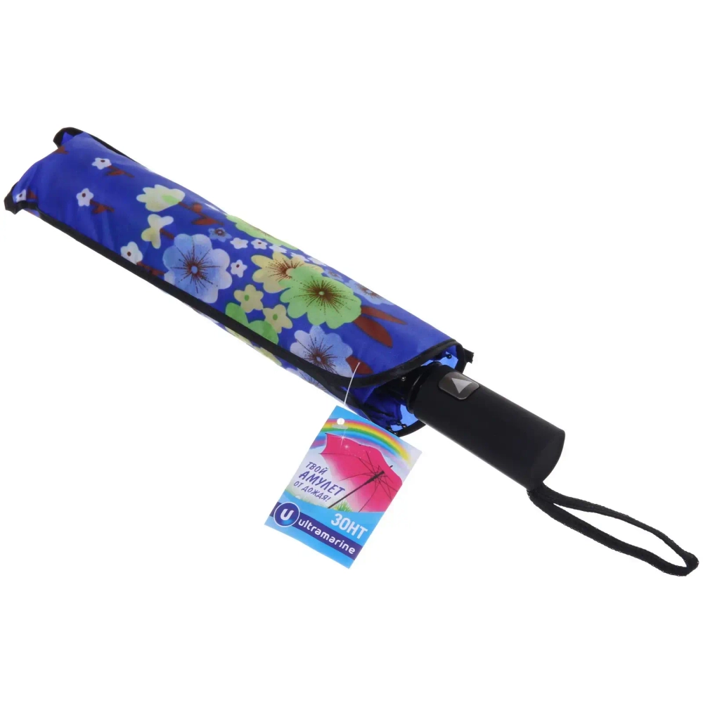 Зонт женский полуавтомат «Эфес», микс 6 цветов, 8 спиц, d-100см, длина в слож. виде 30см