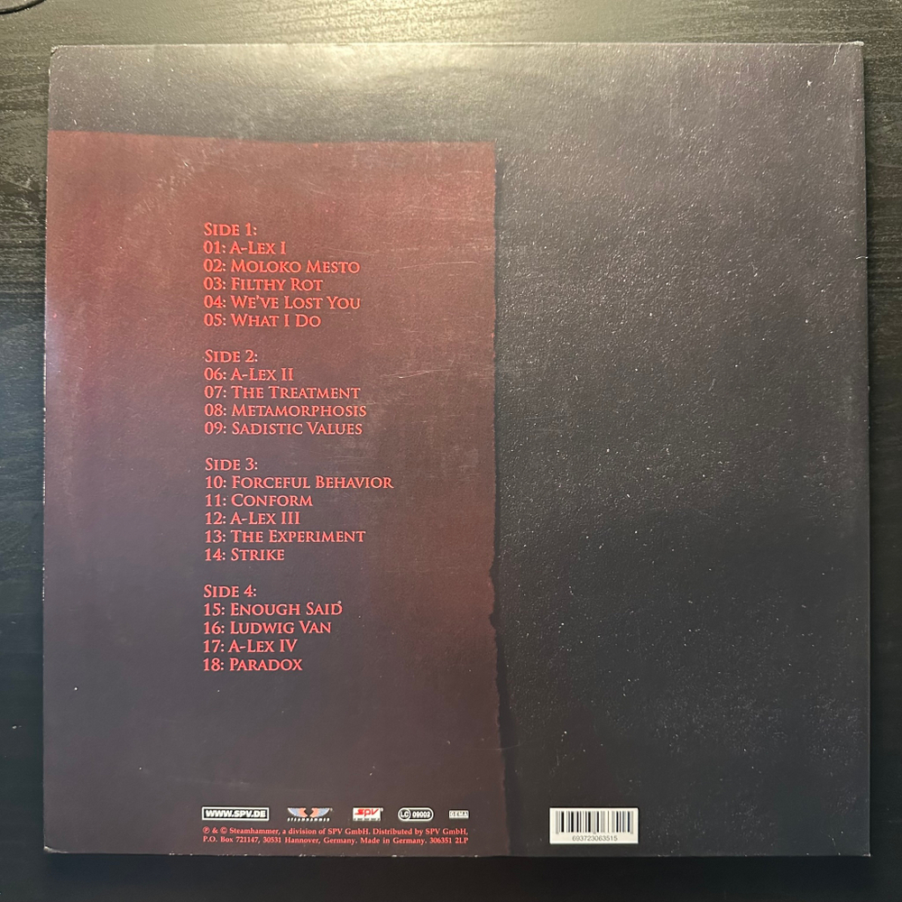 Sepultura - AВ-Lex 2LP (Германия 2009г.)