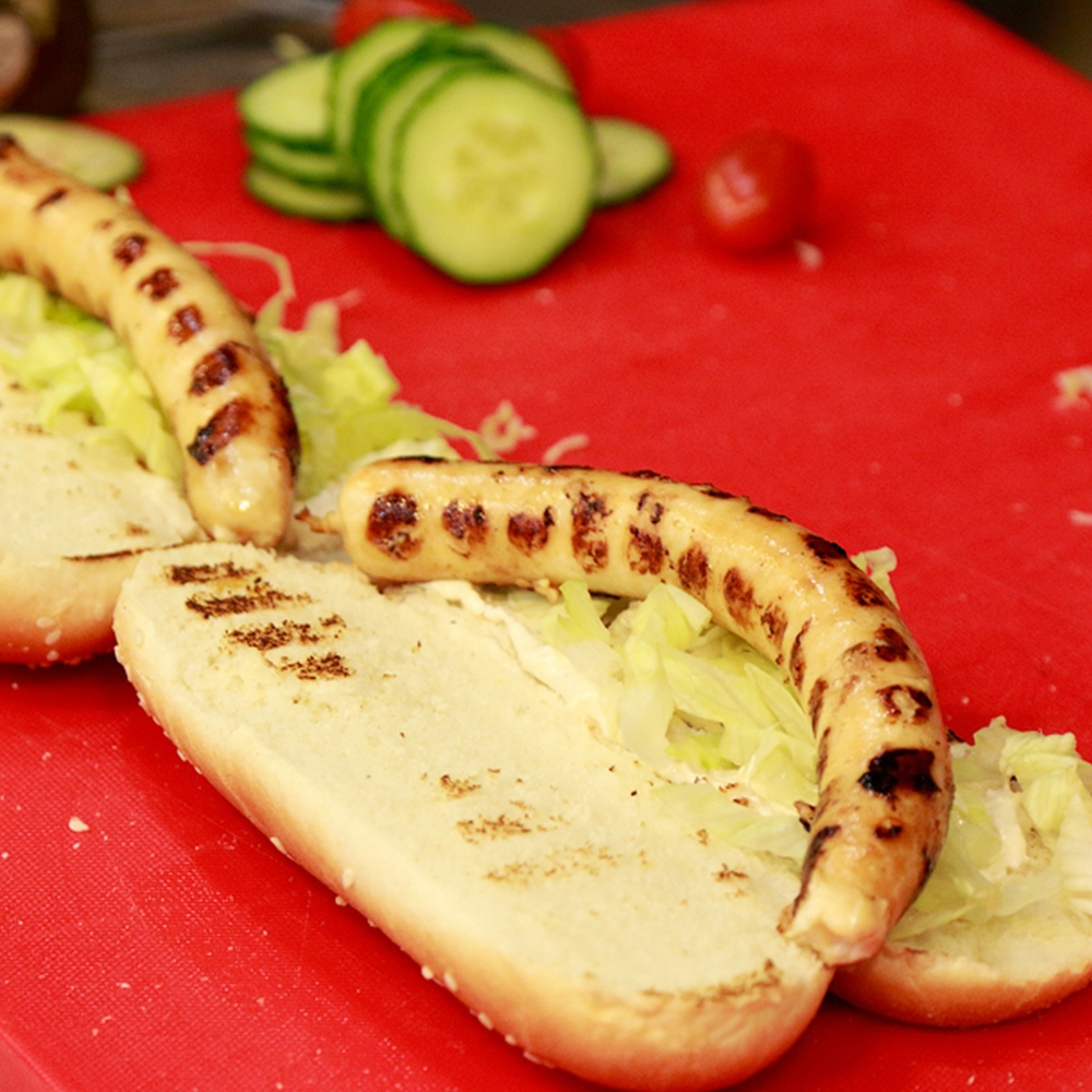 Доска разделочная 300х200х6 мм красная пластик