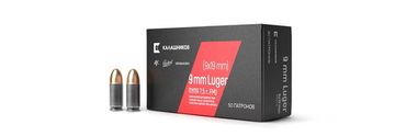 Патр. пист. 9 mm Luger\FMJ 115 gr\г. ст\об.бим\Tulammo\гофр.T\50 K;1000шт/к; по заказу ГК Калашников