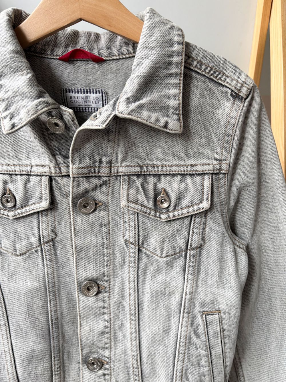 Джинсовая куртка Brunello Cucinelli , 128