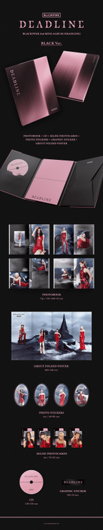 Альбом BLACKPINK - DEADLINE (LUCKY DRAW)