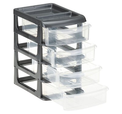 Бокс унив. средний 4секции (мини-комод), М2766