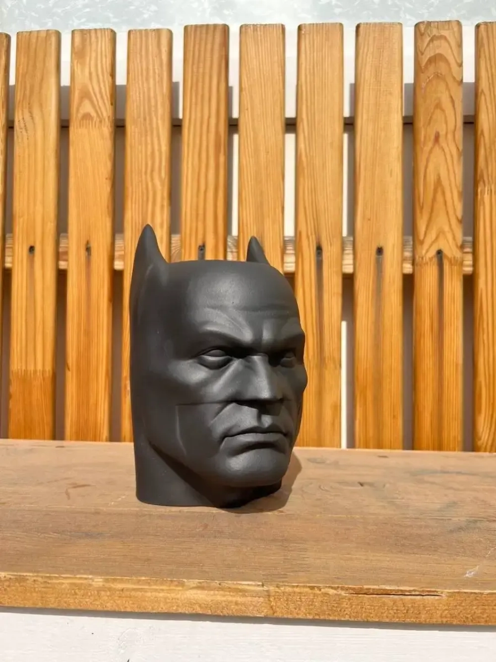 Кашпо для дома суккулентов Голова Статуэтка Бэтмен Ваза