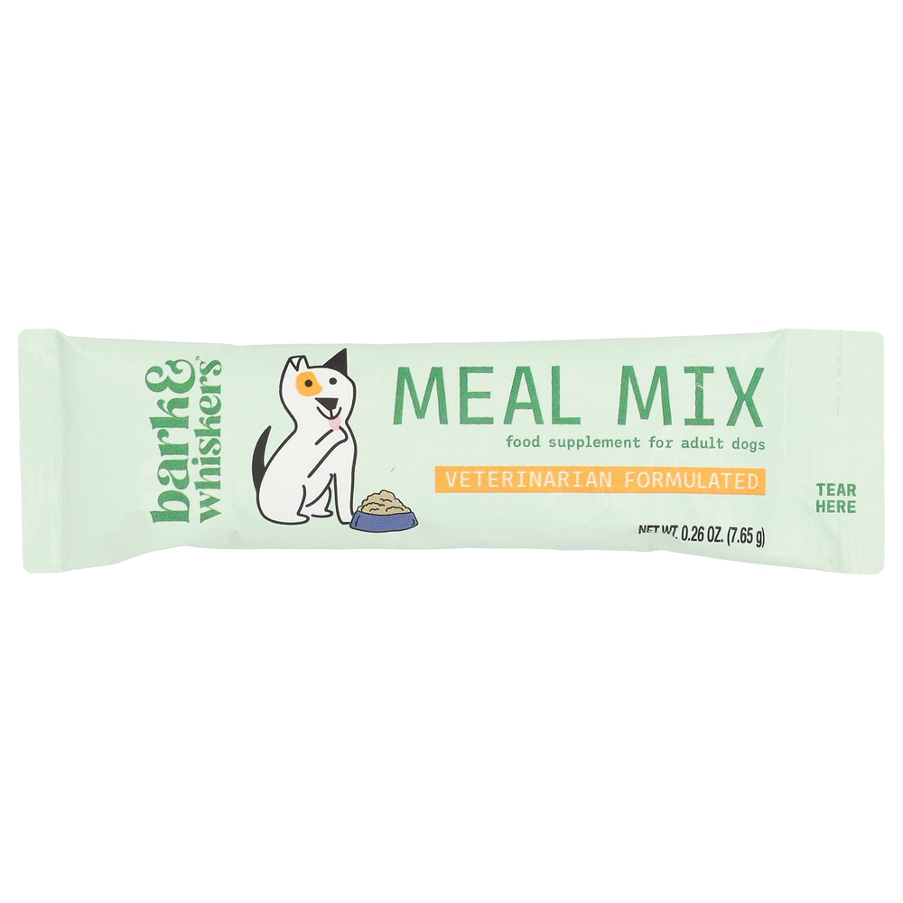 Dr. Mercola, Meal Mix, пищевая добавка, для взрослых собак, 30 пакетиков по 7,65 г (0,26 унции)