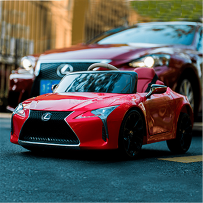 Детский электромобиль "Lexus LC500" JE1618 12V,красный