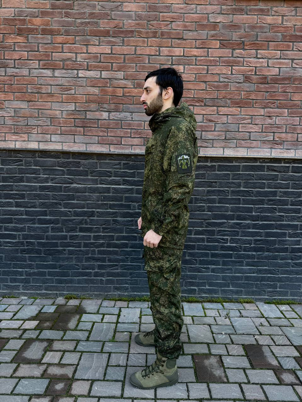 Костюм горка 6 весна-лето/зеленая цифра/панацея