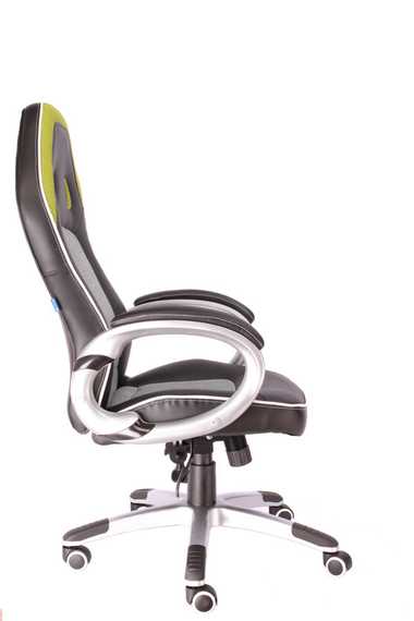 Кресло Everprof Drive TM Экокожа Зеленый