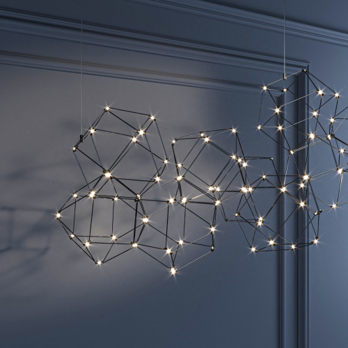 Подвесной светодиодный светильник Uma 90168/14 черный жемчуг