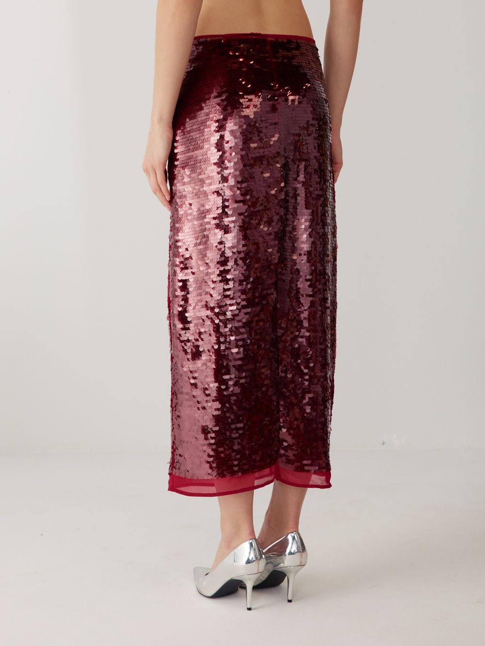 ЮБКА В ПАЙЕТКАХ BORDO