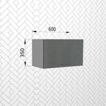 Лофт Бетон темный ПГ 600