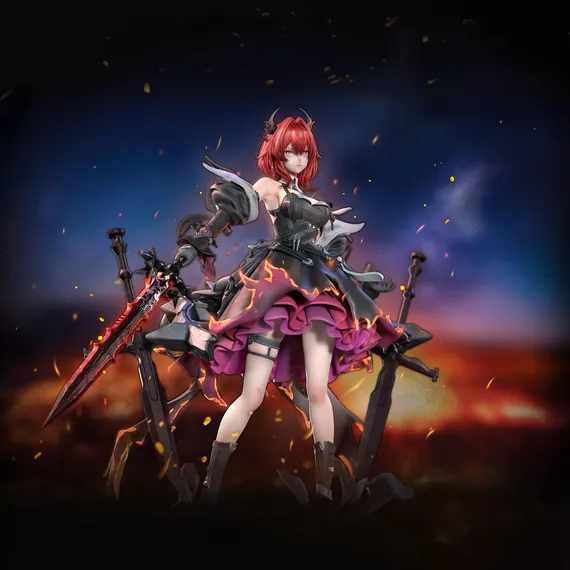 Laevatain - Arknights Enfield