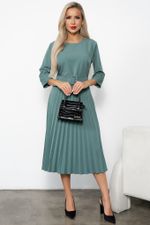 Платья Агния (фисташковый)-46р-р Р11-1220 Nikol