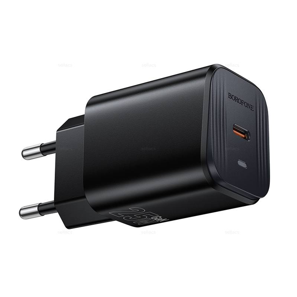 Borofone BAS84A Star single port PD25W зарядное устройство (black)