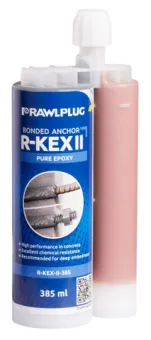 R-KEX-II Химический анкер Rawlpug для высоких нагрузок эпоксидная смола 385 мл