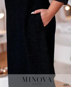 Платье 19-37Б-темно-синий Minova