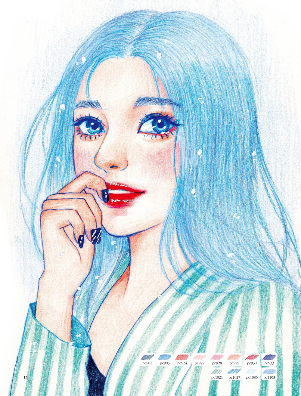 Pretty Girl 2. Coloring Book