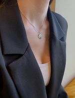 Подвеска Сияй малая родий La Lune