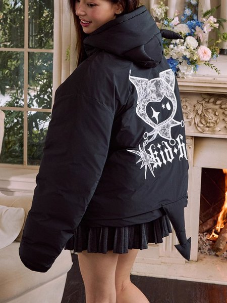 Куртка HARSHandCRUEL x SANRIO "Kuromi" Devil Horns Jacket