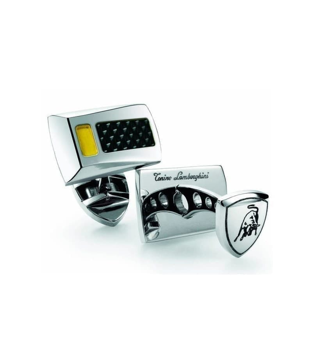 Запонки Tonino Lamborghini (Тонино Ламборгини) IL PRIMO / yellow (tcl004003)
