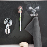 Набор держателей для зубных щеток на присоске tommy, разноцветный, 3 шт.