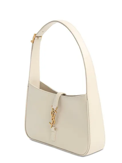 Сумка Saint Laurent Le 5 à 7 Hobo кремовый