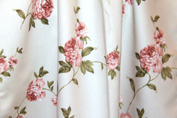 Ткань для штор Mediterraneo Petalos (Медитерранео Петалос) C 01 Rojo