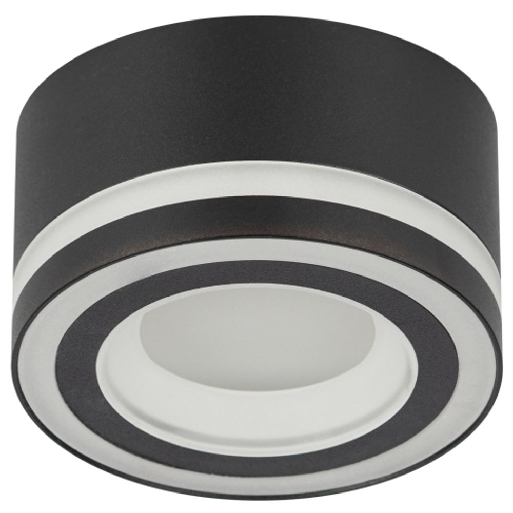 Светильник встраиваемый ЭРА DK113 BK под лампу GX53 черный | Встраиваемые светильники Для ламп GX53