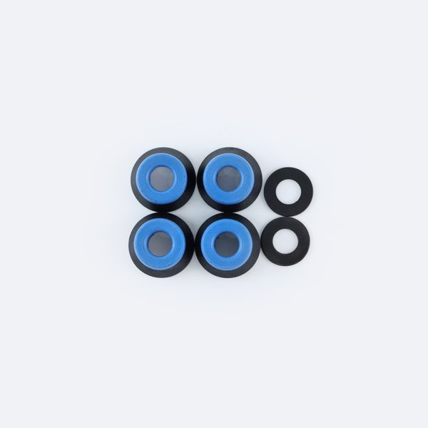 Бушинги Bones Soft Set 81a (blue/black) артикул: - купить в магазине Дайс