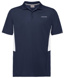 Футболка для мальчика теннисная Head Club Tech Polo Shirt - dark blue