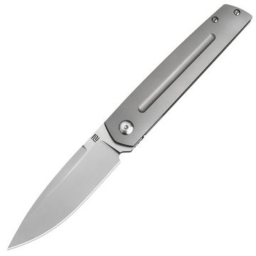 Складной нож Artisan Cutlery 1849G-GY Sirius c клинком из стали CPM-S35VN, рукоять Титановый сплав Titanium TC4 Aloy