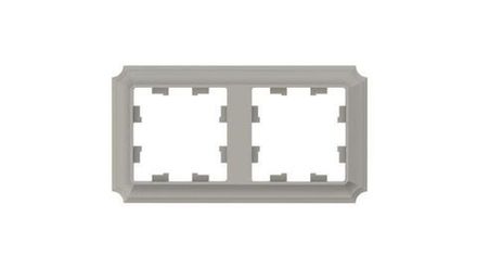 Рамка 2-м AtlasDesign Antique универс. шампань SE ATN100502