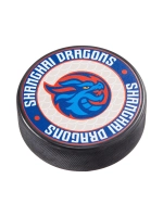 Шайба сувенирная с логотипом ХК "Шанхайские Драконы"
