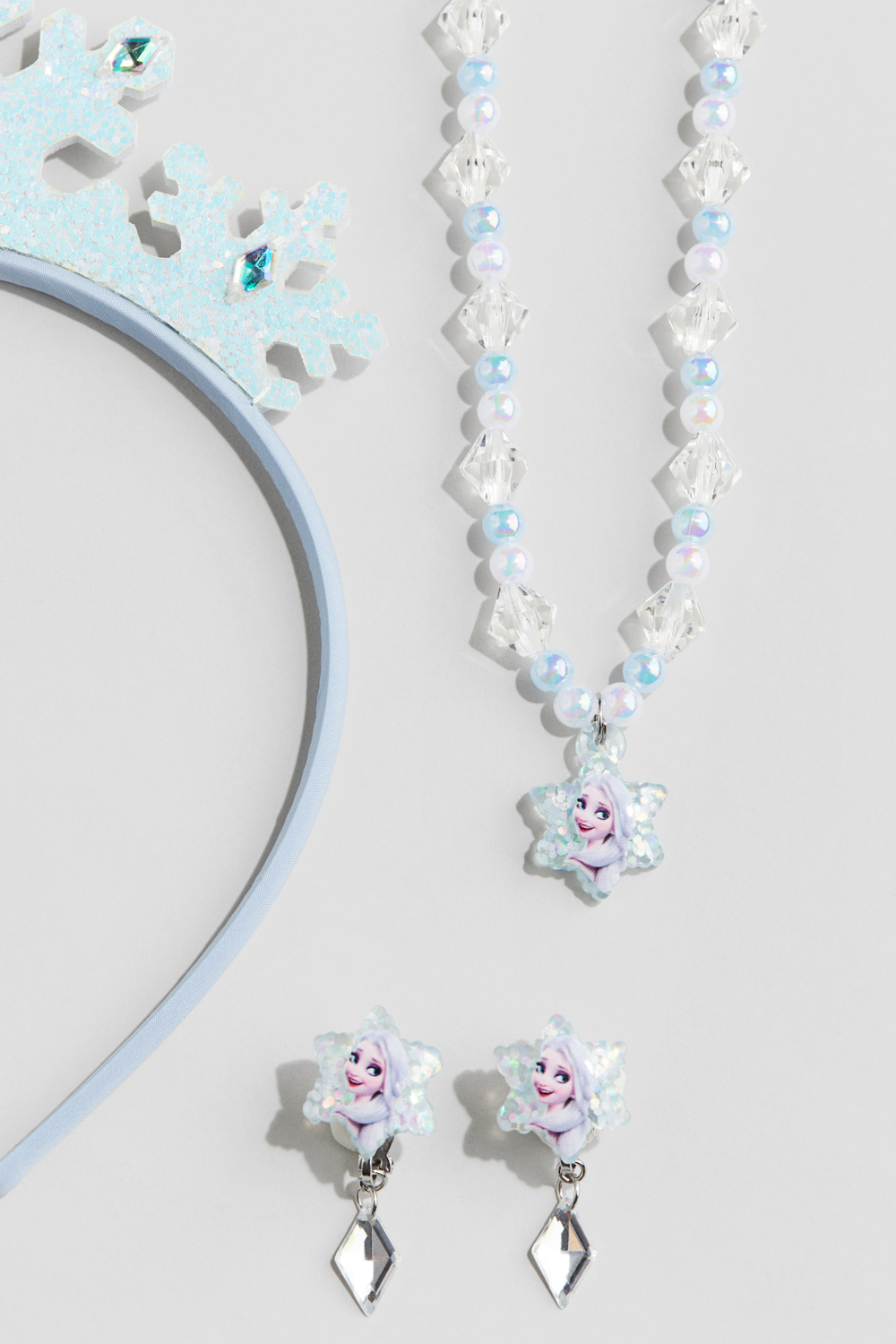 H&M Набор украшений "Холодное сердце", светло-голубой