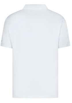 Мужское теннисное поло EA7 Man Jersey Polo Shirt - white