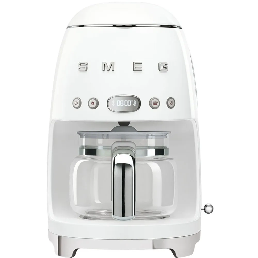 Кофеварка капельная Smeg DCF02WHEU белая
