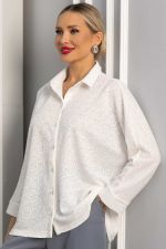 Рубашка кружевная Маринара (белая) Б14252-10М LT Collection