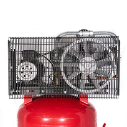 Компрессор ROSSVIK СБ4/Ф-270.LB75В, 950 л/мин, 10 бар, вертикальный 270 л, 380 В/5,5 кВт, красный