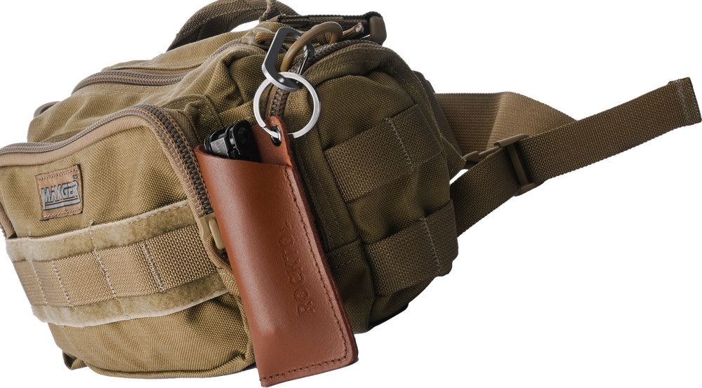 Нож-мультитул Rocktol 15 в 1 нержавеющая сталь, черный, кожаный чехол